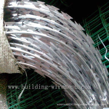 Razor Barbed Blade Concertina Wire Military Use Factory